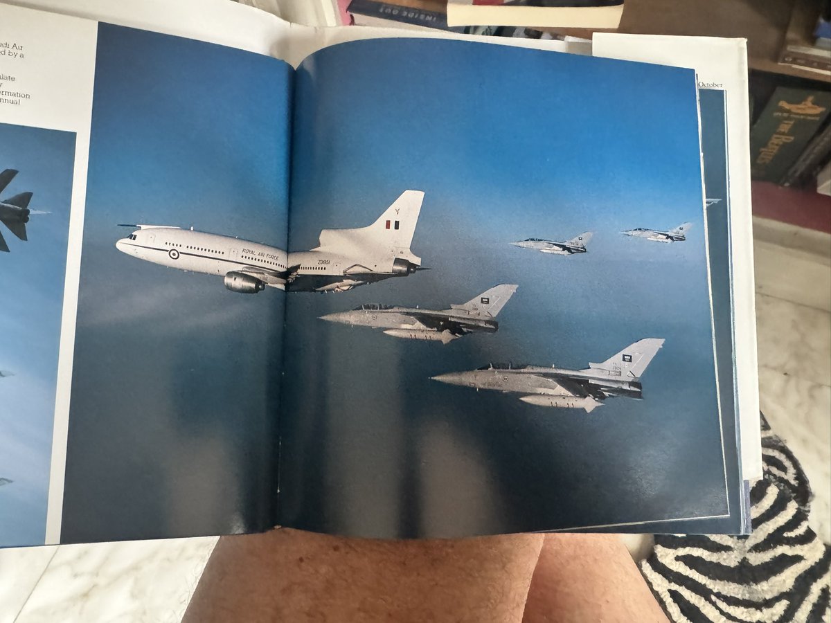 BlickyIan's tweet photo. One of the reasons I took photos was I knew in later life I wouldn't remember 1/2 - the pilot I flew with taking pics of the RSAF ADV delivery swore there was only 2 aircraft - the camera doesn't lie https://t.co/EjncBMA8vr