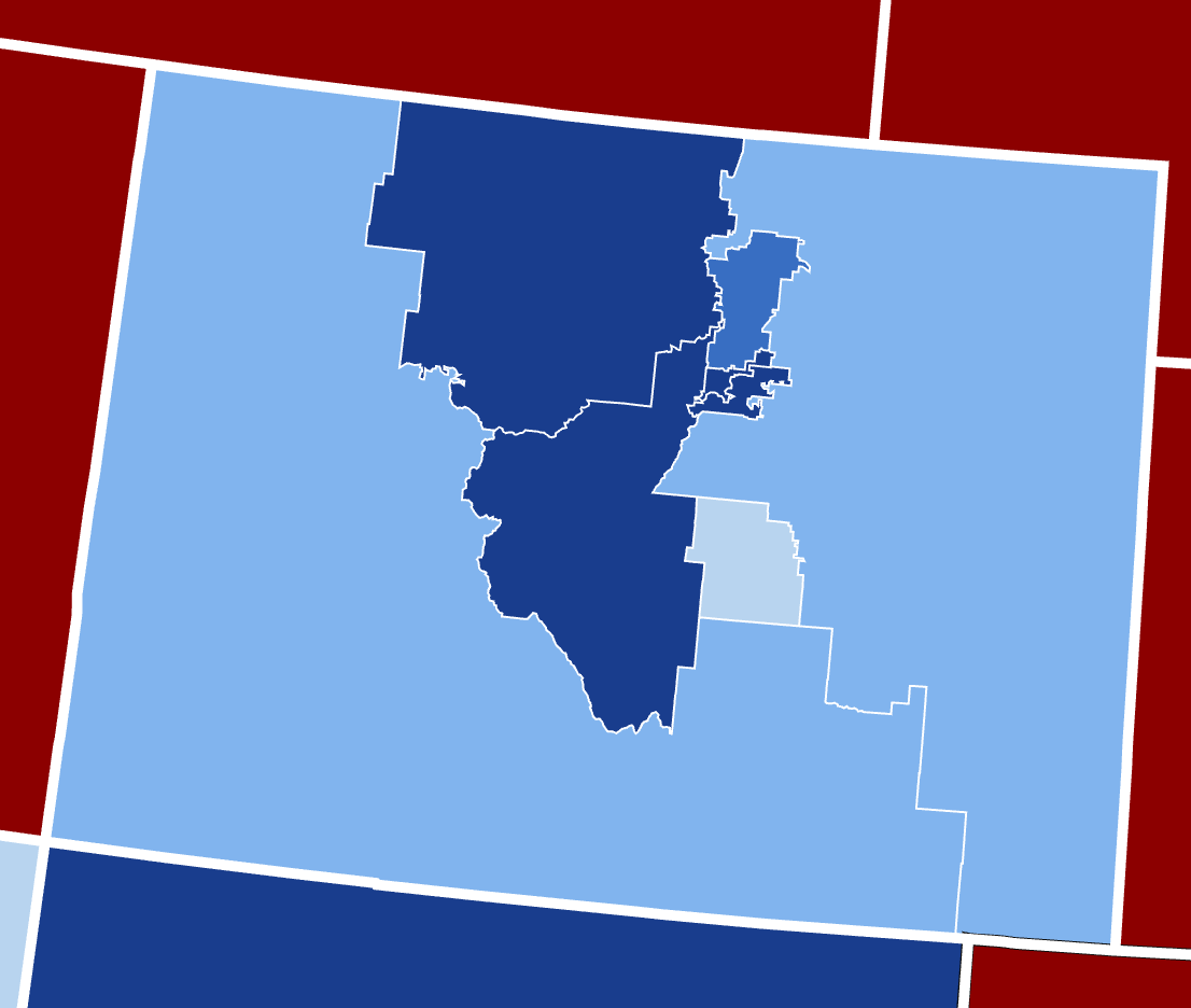 If a D+13 BLUE TSUNAMI actually hits, the Democrats would SWEEP Colorado's House races!!!