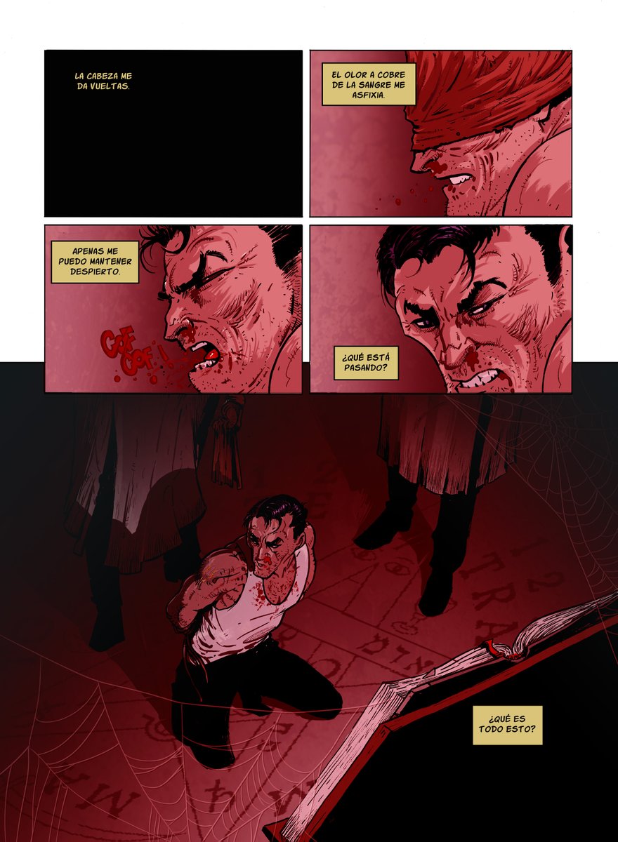 MaldragonE's tweet photo. El equipo creativo formado por @BorixComix y Paco Zarco nos dejó un titulazo, al más puro estilo de novela negra. En Los Misterios de la Sangre, el investigador Leo Malone, se encuentra con un caso que quizás se escape a sus posibilidades. Ya en nuestra web y en tu librería. https://t.co/i0u3I8o6Ss