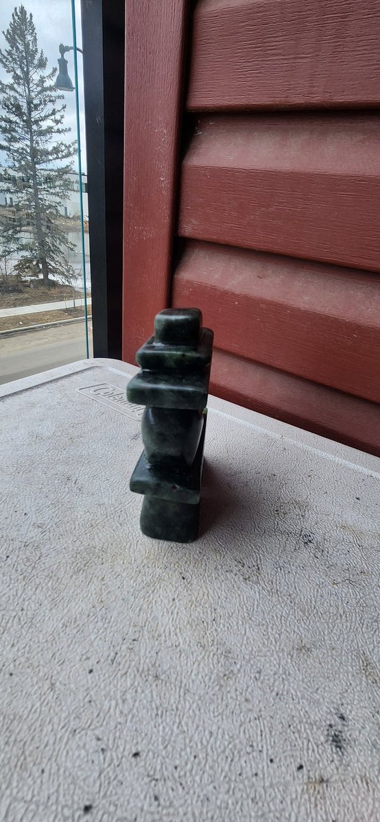 llewellynjobs's tweet image. Just finished.  Dark green in color.
Available if interested. 
Willing to take reasonable offers.

#Inuksuk 
#Dragonfly 
#Soapstone 

Please share