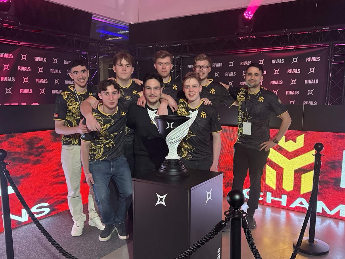 IRL_SUPERSTAR's tweet photo. From endless late-night scrims to the stage, watching this team become the Swedish Champions @RIVALSLEAGUEVAL !!!

Words can't describe how proud I am of them. Being there felt unreal from start to finish; every round had me fully locked in, I felt like a classic football-mom shouting their names every time they made a play...

And then, just like that, we’re all watching them lift the trophy.

They showed up and did exactly what they needed to do. You better be proud of yourselves, because you did AMAZING.

Special thanks to our supporters who cheered on, coaches who kept us sharp, the org that made it possible; and to the players for how they performed when it mattered.

Excited for what’s next, proud of how far we’ve come. Much love to you all! 💛
@RoyalLegiongg
