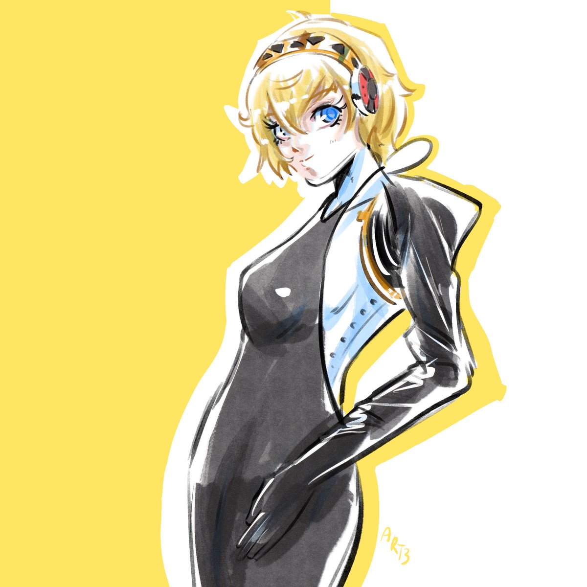 ART3mis | Aigis april | comm 2/3 tweet media