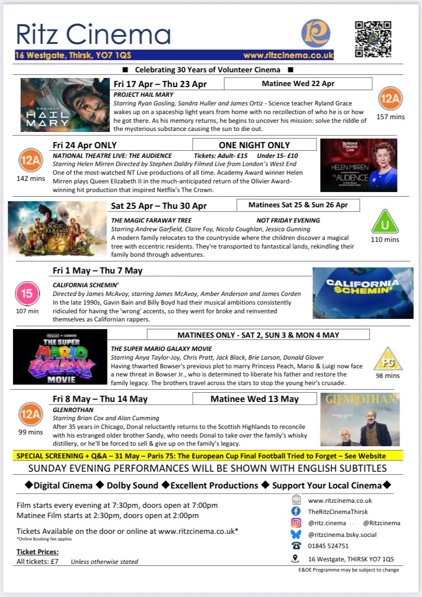 Ritz Cinema tweet media