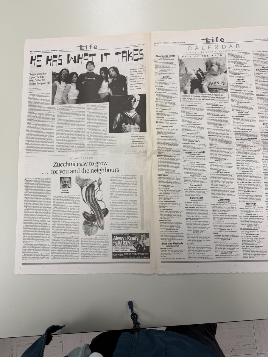 optikzofficial's tweet image. Thank you @guelphpubliclibrary and specifically the team in the archives department for helping me track down every single Guelph Mercury and Guelph Tribune article I was ever featured in over the past 26 years since 1999 when I started my music career. 📰🙌🏻 #Optikz
