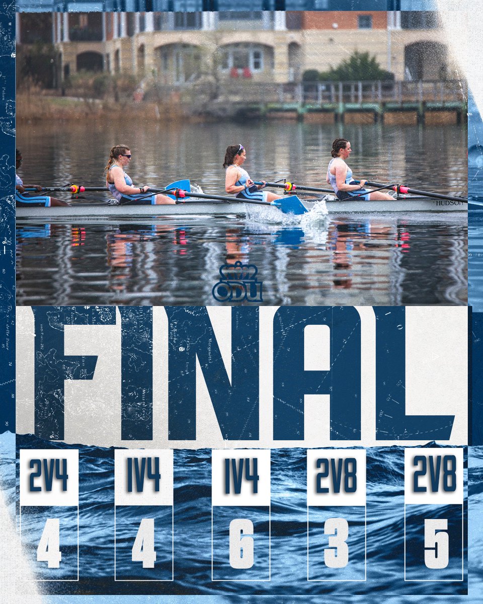 ODURowing's tweet photo. Knecht Cup, that’s a wrap. 💪

#ODUSports | #Monarchs | #ReignOn https://t.co/yYzKbVjQ4E