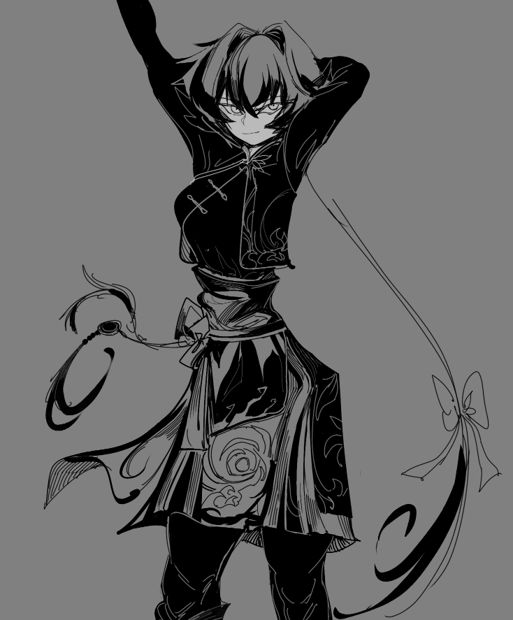 ☯️ Shin/Jiang Shi ☯️ (grinding art 😤) tweet media