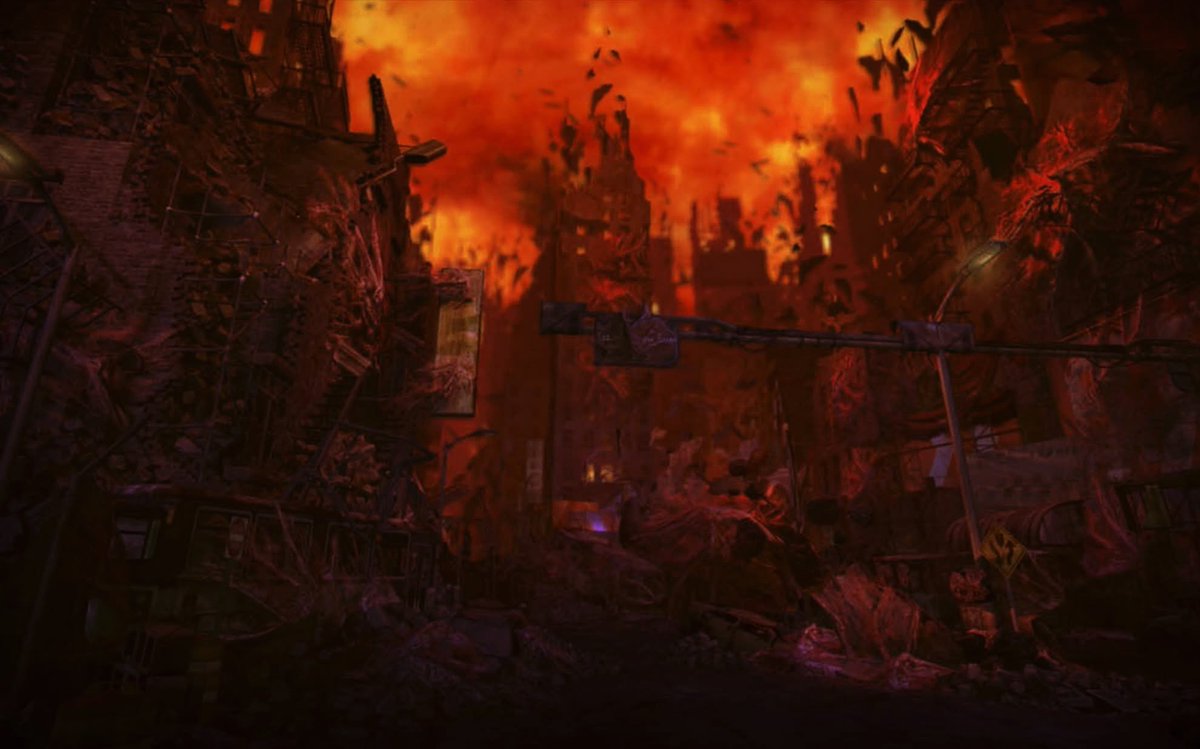 DN010892's tweet image. The concept art for the cancelled Doom⁴ which would've depicted Hell On Earth in a more atmospheric, horrifically bleak and grotesque version similar to how Doom³ did for the original Mars base💀
@TheDoomDominion
#Cosmichorror
#Actionhorror
#HellOnEarth
#Conceptart
#Doom3
#Doom4