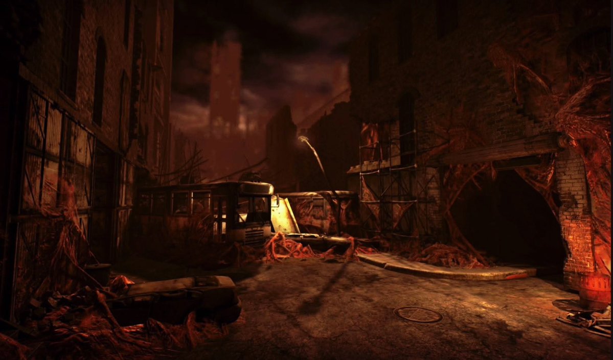 DN010892's tweet image. The concept art for the cancelled Doom⁴ which would've depicted Hell On Earth in a more atmospheric, horrifically bleak and grotesque version similar to how Doom³ did for the original Mars base💀
@TheDoomDominion
#Cosmichorror
#Actionhorror
#HellOnEarth
#Conceptart
#Doom3
#Doom4