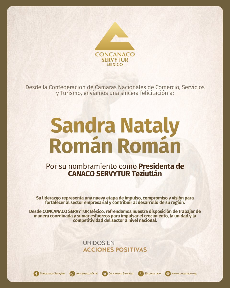 CONCANACO SERVYTUR tweet media