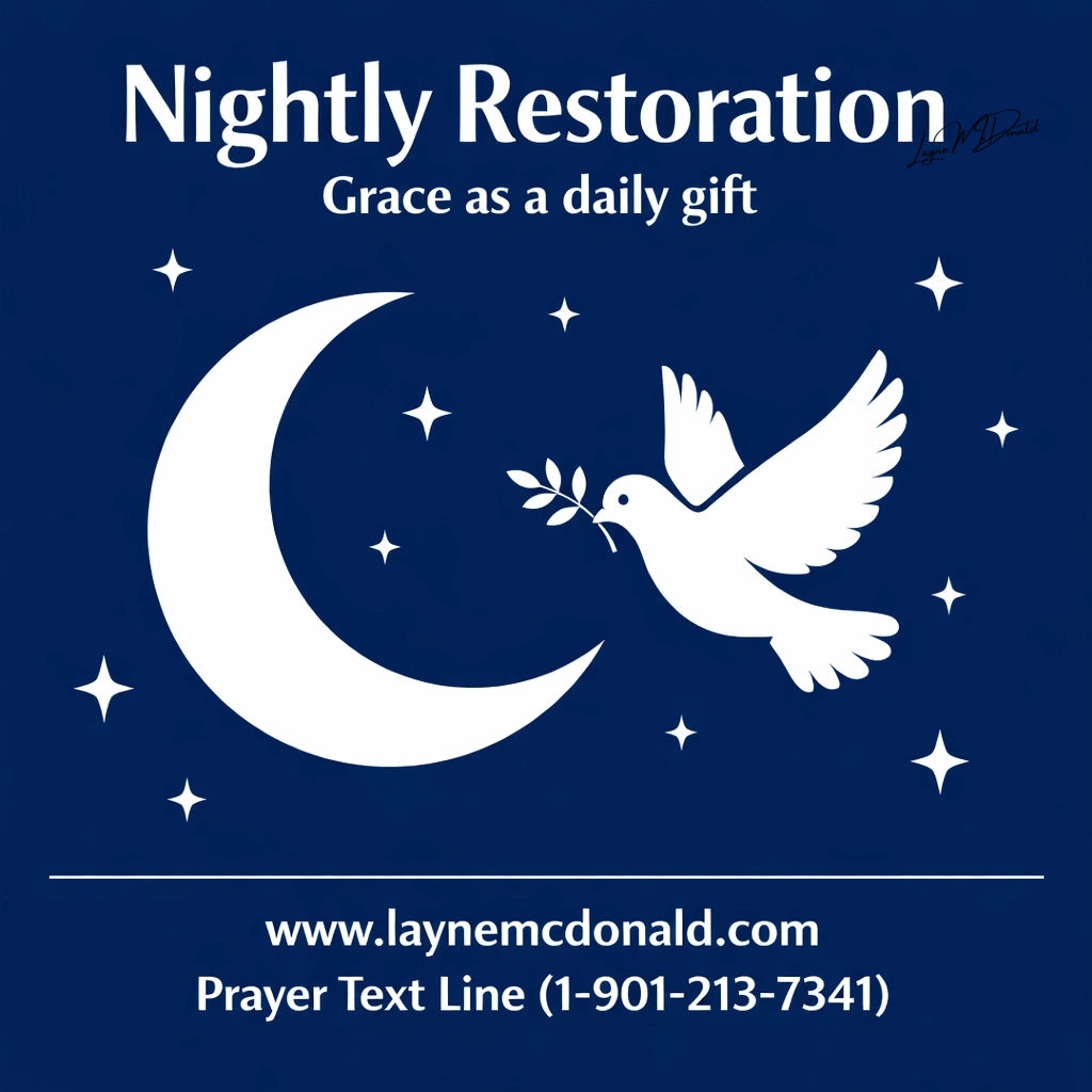 laynewmcdonald's tweet image. need rest?
restoration is a daily gift.
reach out to me on the site. need prayers? text 1-901-213-7341. visiting helps raise funds for families who lost children at no cost. laynemcdonald.com laynemcdonald.com/blog like, follow, and share. #rest #grace