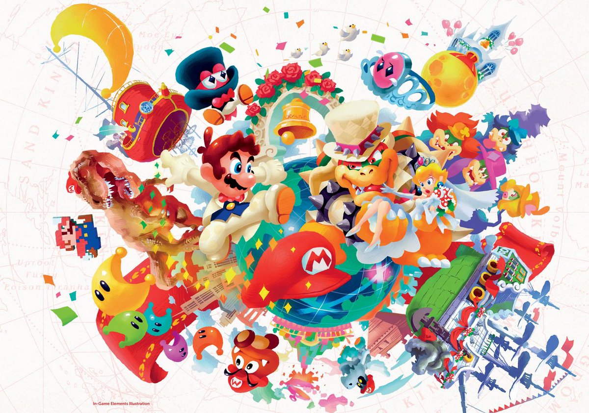 Super Mario Concept Art tweet media