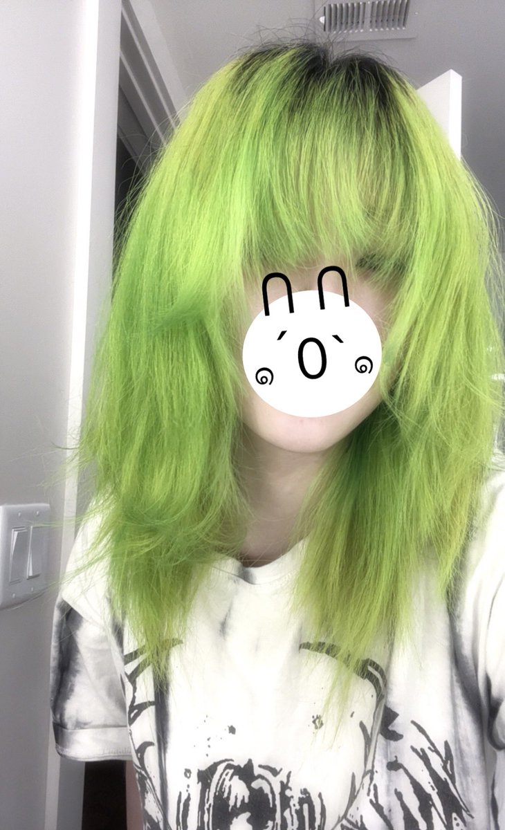 自己染发大成功！