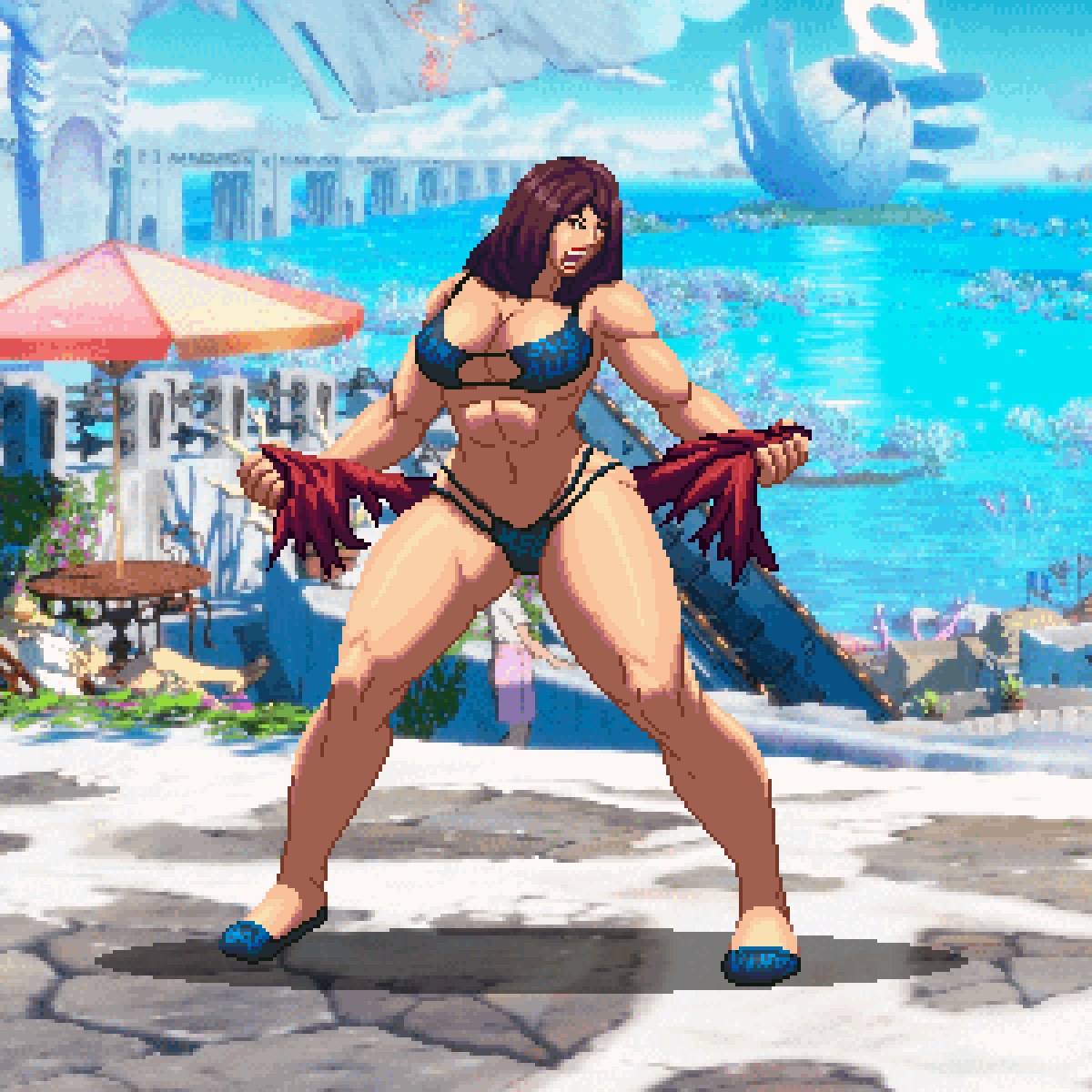 HienKong's tweet photo. OC Comm from Megacon!!!

#PixelArt #ドット絵 https://t.co/859kqvKfYg