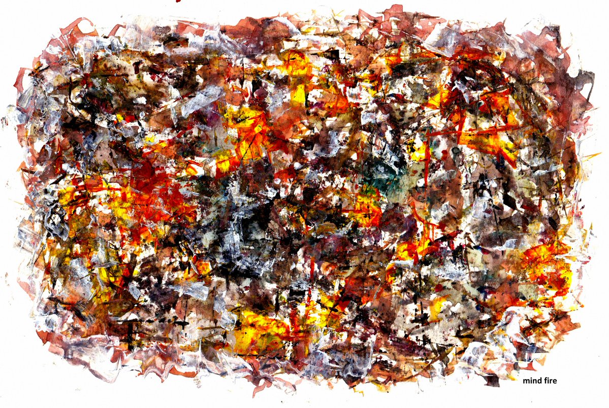 Drummdm1's tweet image. mind fire #abstractart #abstractartist #abstractexpressionism #abstractpainting #abstraction #art #modernart #contemporaryart