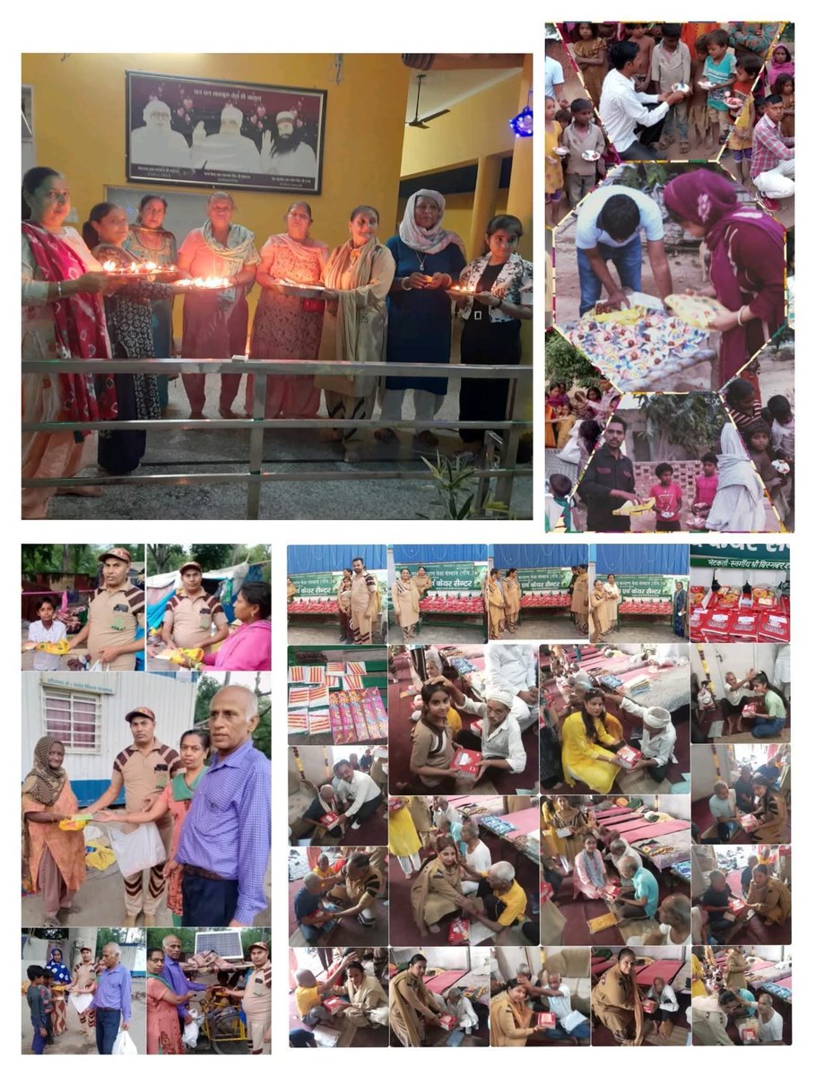 DeepakArora83's tweet image. Every festival has its own symbol. Following the holy inspiration of Saint Gurmeet Ram Rahim Ji, millions of followers of Dera Sacha Sauda celebrate every festival by doing good deeds.
#BestWaytoCelebrate