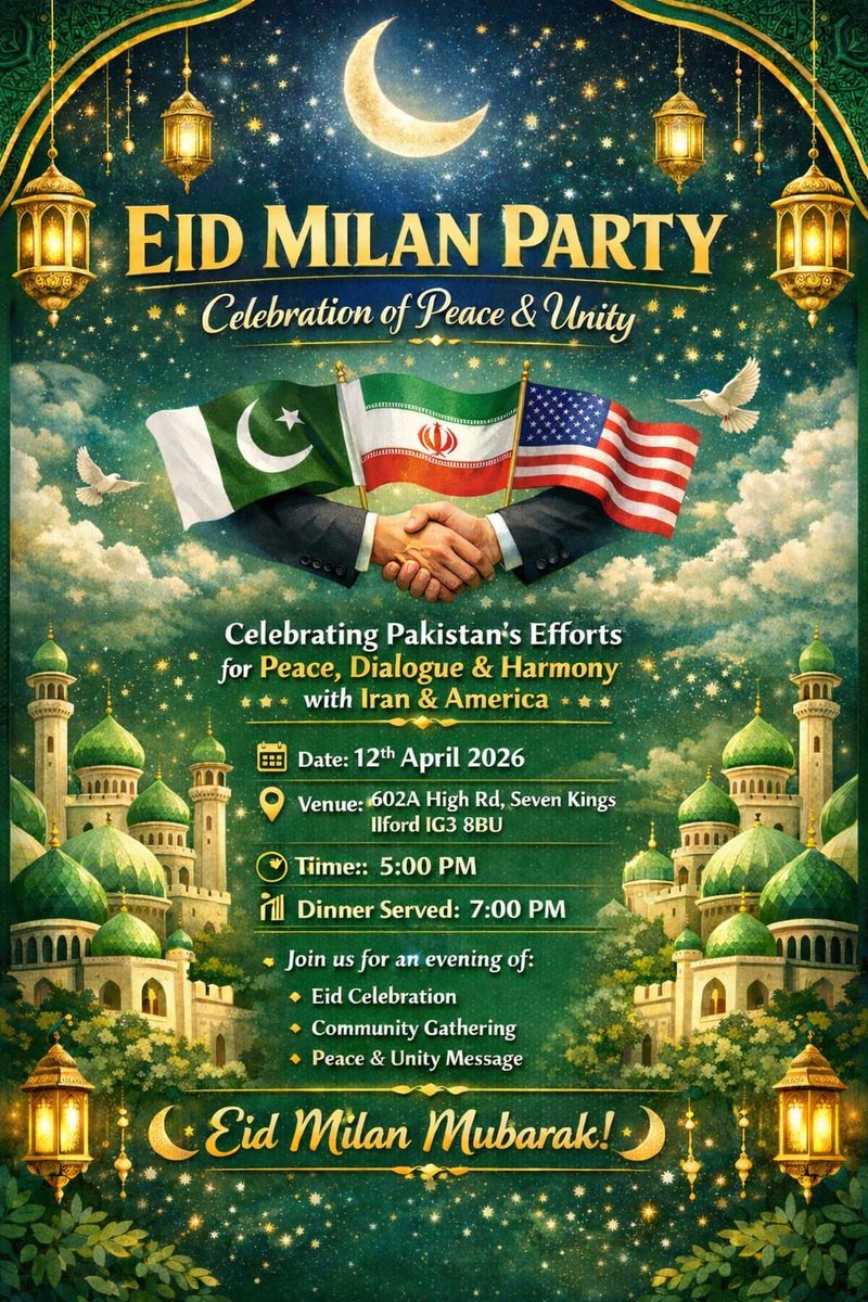 president_pppuk's tweet photo. Pakistan 🇵🇰 overseas #women appreciate country’s leaderships role in shaping global dialogue and peace. 

At Eid Milan hosted by consortium of overseas women with PPP UK, leaders incl. @MohsinbariPPP Waheed Iqbal, @RajaQAli reaffirmed efforts by the country to bring peace✌️ 
#PPP https://t.co/1mFe41IQTz