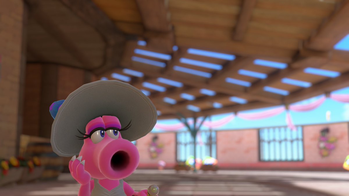 3Caramelg122's tweet image. Birdo’s Stay At The Royal Resort