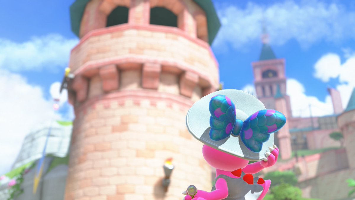 3Caramelg122's tweet image. Birdo’s Stay At The Royal Resort