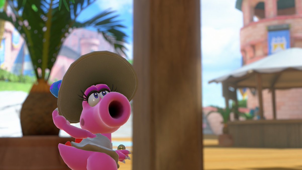 3Caramelg122's tweet image. Birdo’s Stay At The Royal Resort