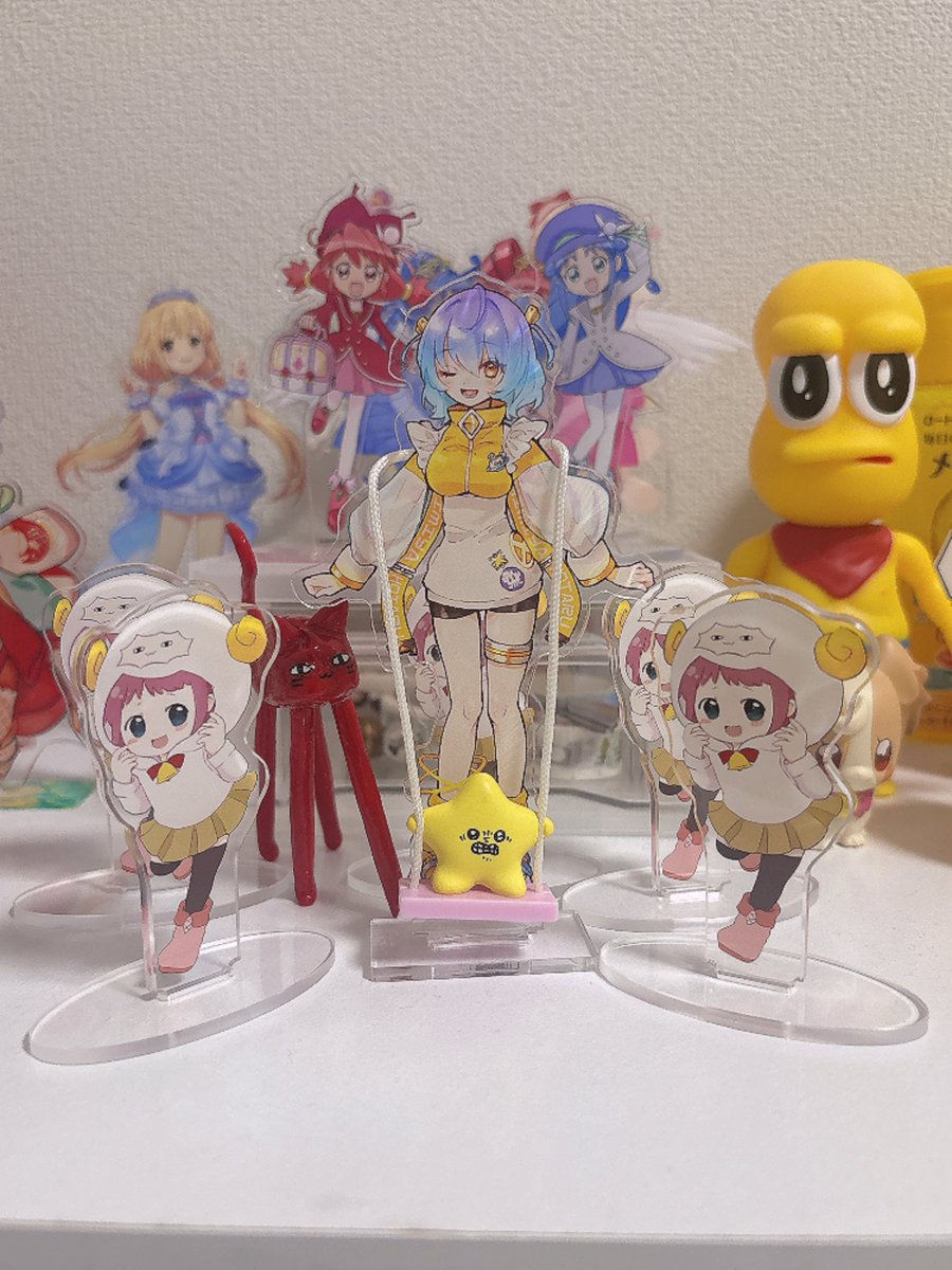 #みてみてほたるん
ﾎｼﾎﾀ👾の周囲を走り回るｶﾜｸﾏ🐏=͟͟͞͞