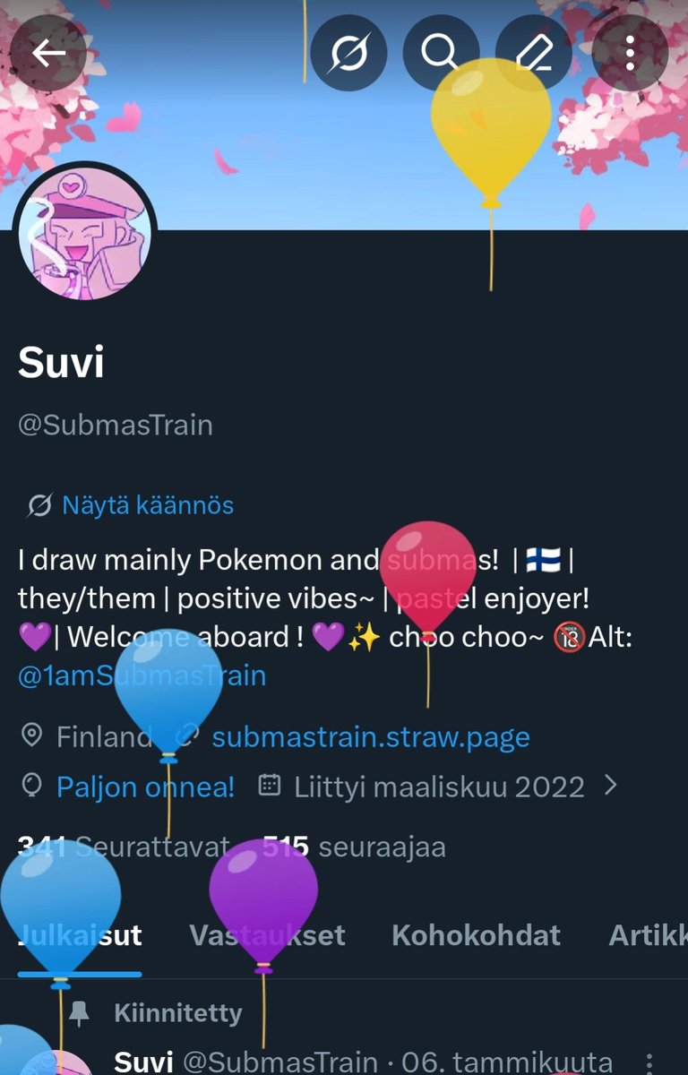 Suvi tweet media