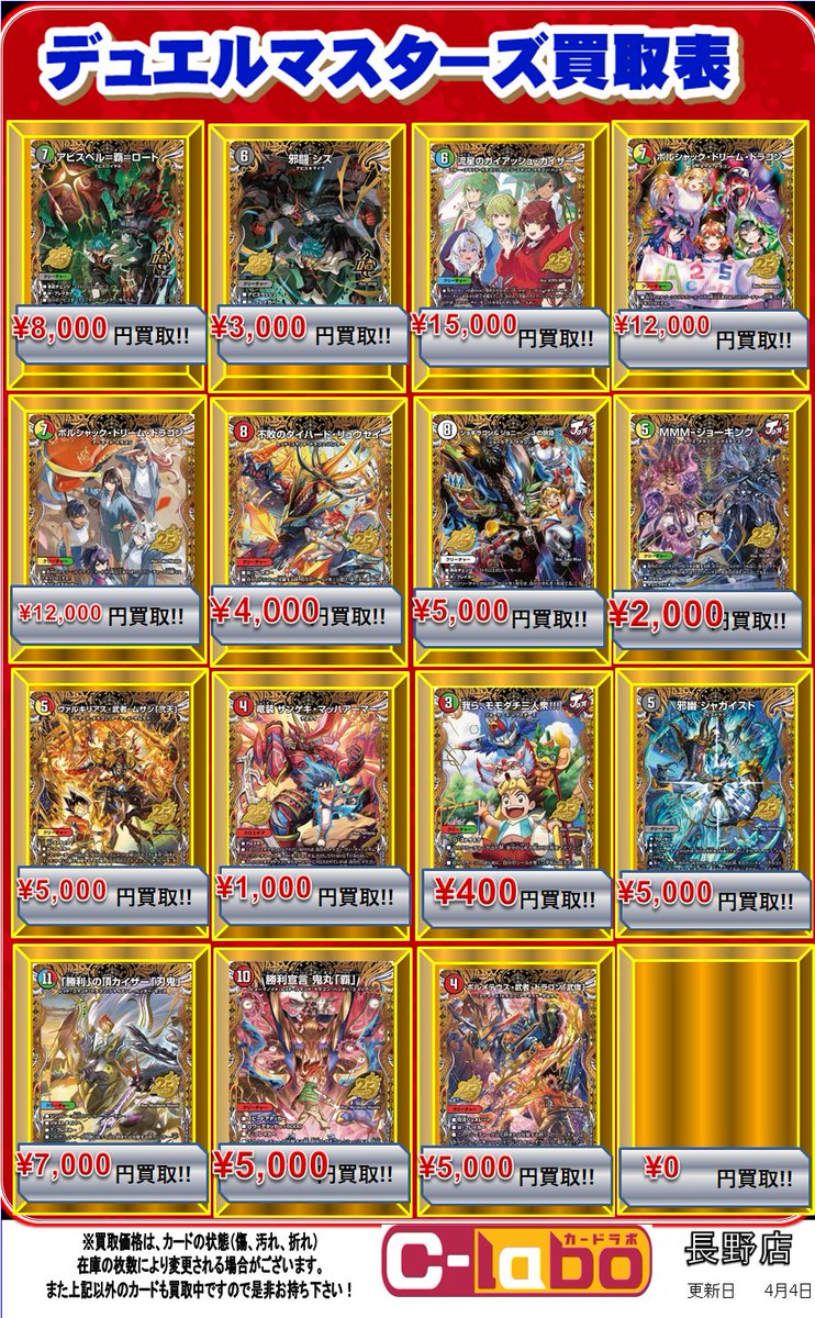 デュエルマスターズ買取情報】 新弾『ドキドキ強いデッキ 25の王道