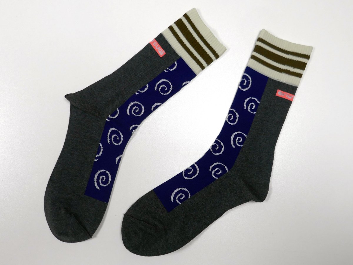 トピックス：ファッションブランド「ｅｒｉｕｔｓｕｇｉ」より新商品「ＢＡＫＡＢＯＮ ｓｏｃｋｓ」が発売中！
koredeiinoda.net/fujiopro-topic…
バカボンの着物の柄（渦巻き）をモチーフにした靴下です。ぜひチェックしてみてください！