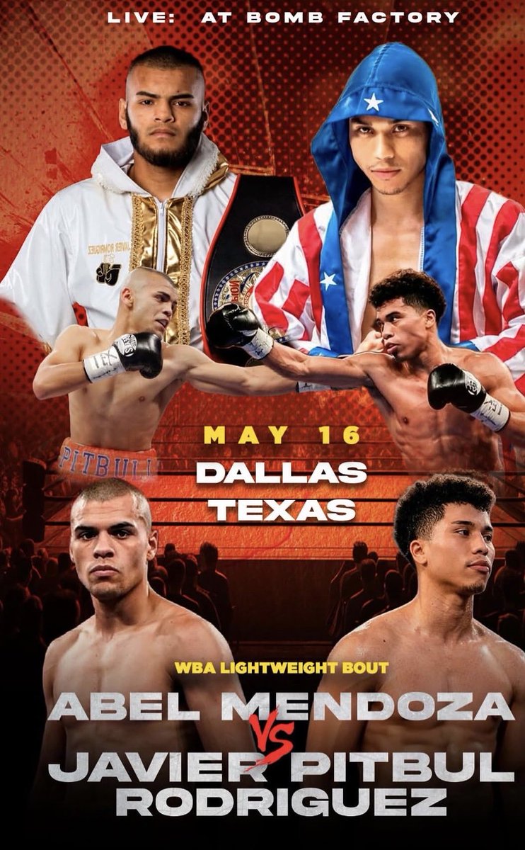 Image for the Tweet beginning: ‼️135LBS. CONTENDER 
ABEL MENDOZA(43-0 32KOs)
RETURNS