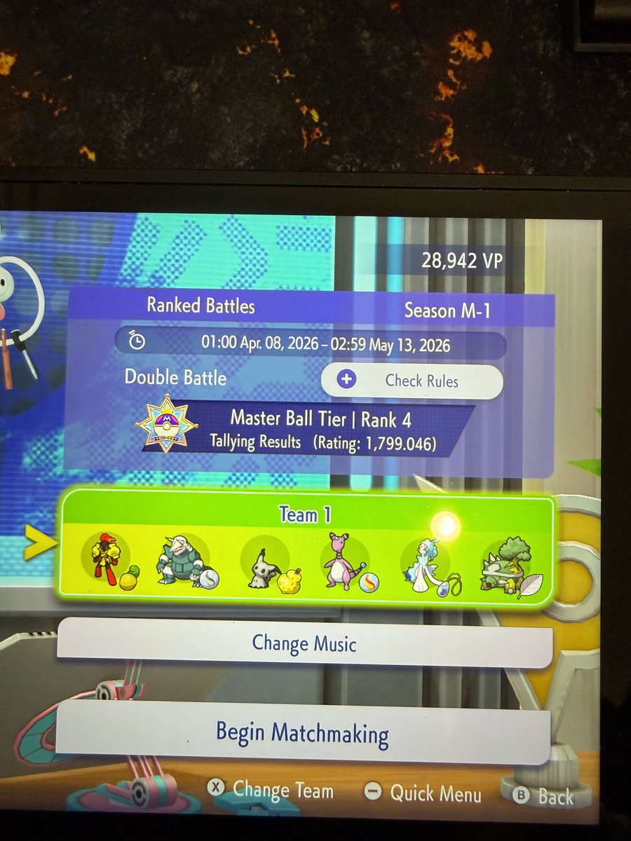 ReuniclusIsKing's tweet photo. @DesuVGC Don’t talk smack about the WALL https://t.co/e1h9pg6cuq