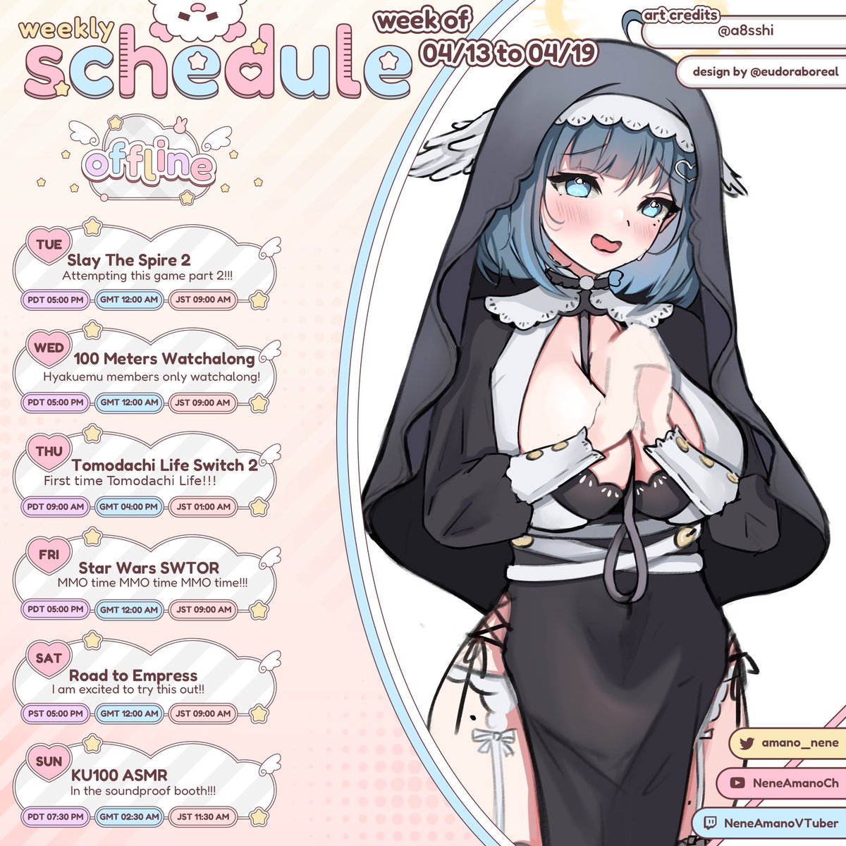 Nene Amano☁️😇 天野寧々 VTuber | ASMR tweet media