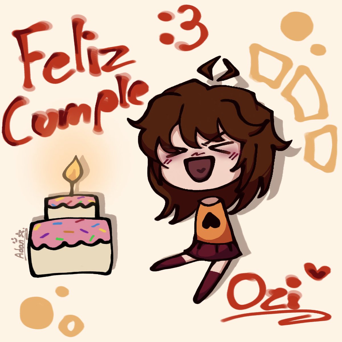 Feliz cumpleaños atrasado a una amiguita muy especial :33
💛💛💛✨