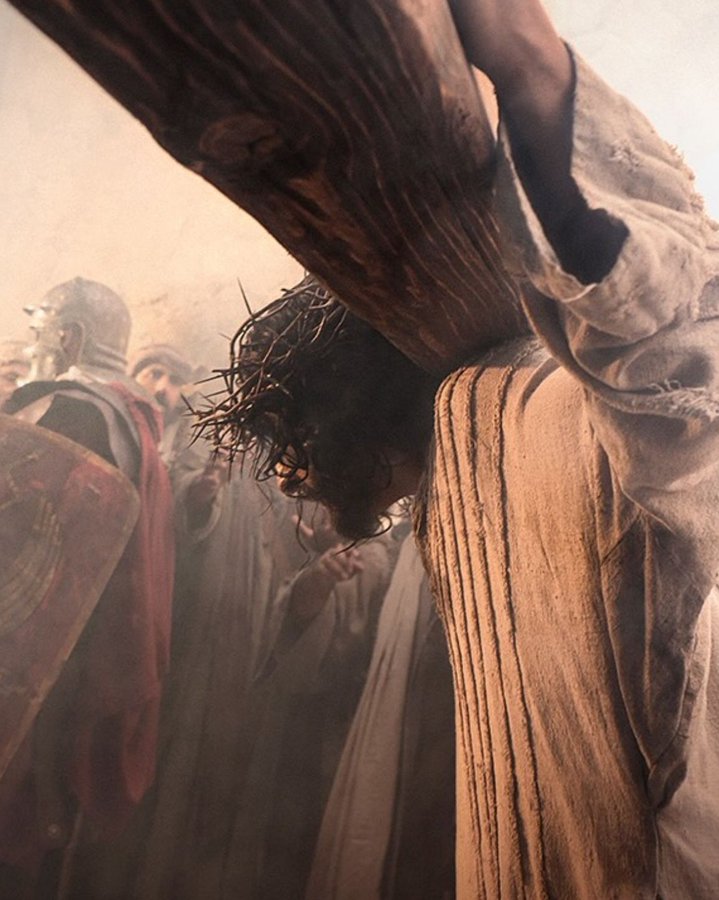 POV: Jesus carrying our burdens