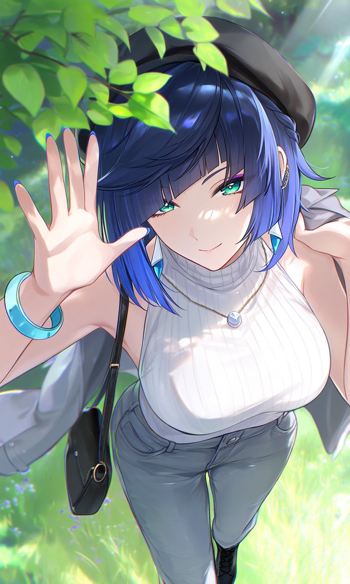 Yelan from Genshin Impact 
#Yelan
#GenshinImpact
