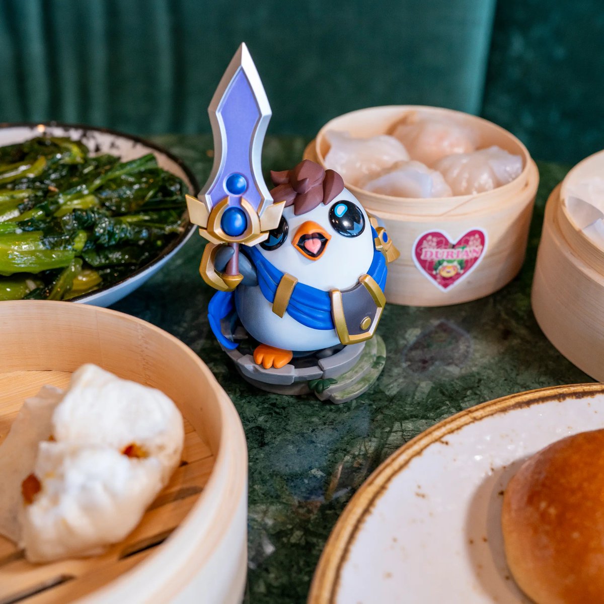 RiotGameMerch's tweet photo. "FOR WAHMACIA"

Whether you think Pengu Garen was the best thing  to happen to League of Legends since AP Master Yi or a questionable  model of champion readability, our Pengu Garen Figure is here to remind  you to speak Pengu and carry a big sword. https://t.co/smpE86JoWN