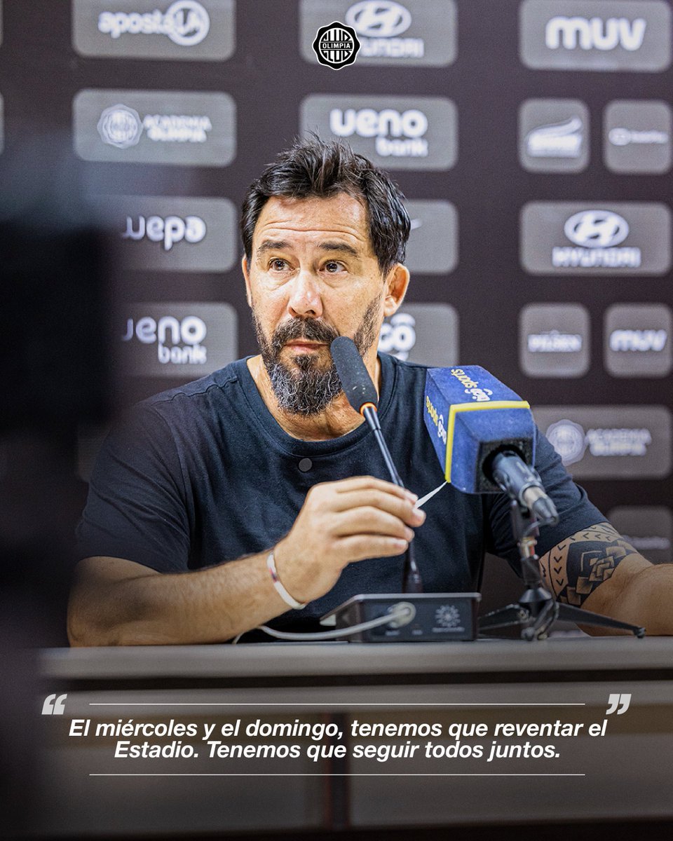 Este escudo nos enseñó a creer, a luchar y a nunca rendirnos.

Ahora, nos toca a nosotros estar a la altura.

Demostrémosle al Profe la verdadera fuerza del Olimpia, esa que siempre sale a relucir y que nos diferencia de todo el resto.

Miércoles y domingo, 𝗧𝗢𝗗𝗢𝗦
