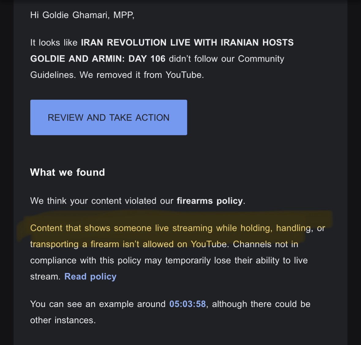 Goldie Ghamari | گلسا قمری 🇮🇷 tweet media