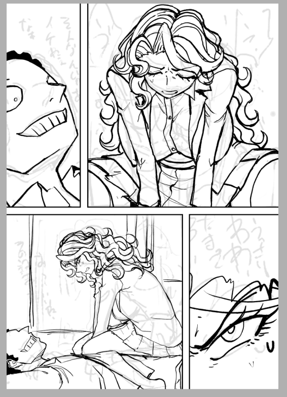 体調を崩さなければちゃんと原稿はすすむんねんね!! 