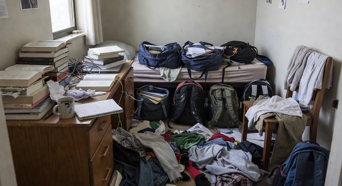 RoomRescure's tweet image. This room has given up on itself 😂 #MessyRoom #BeforeAfter