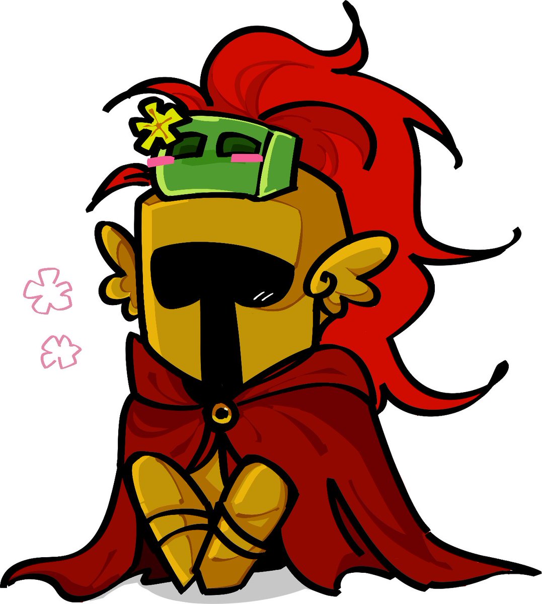 he is acutely AWARE of what is occurring on his head #sfawtde #dawtde #slimeknight