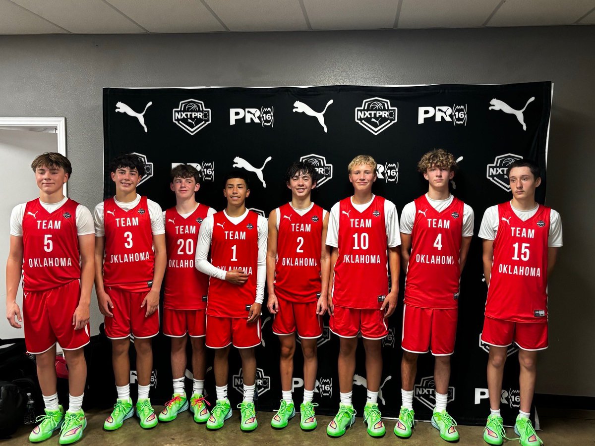 Our Team Oklahoma 14U-17U <a href="/NxtProHoops/">NXTPRO Hoops</a> teams had a great weekend in Lubbock, TX 15-1 as a program! Next weekend our HS NXT teams will be in Kansas City!

17U Red / 4-0 / <a href="/coachloganlarue/">Logan LaRue</a> 
16U Red / 4-0 / <a href="/h_rodriguez23/">Hugo Rodriguez</a> 
15U Red / 4-0 / <a href="/JettJobe16665/">Jett Jobe</a> 
14U Red / 3-1 / <a href="/hfrisby24/">HF</a>