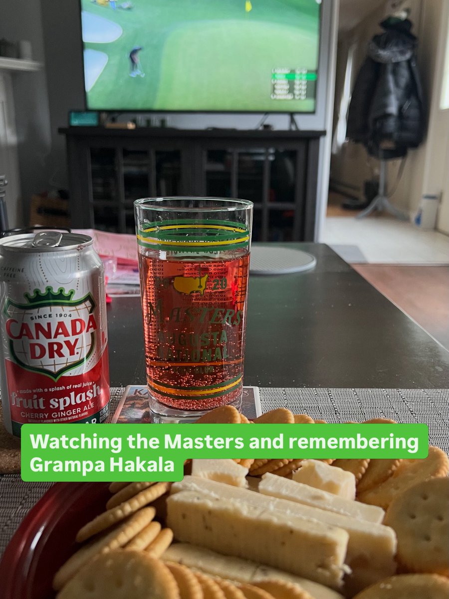 RobHakala's tweet photo. Tradition. #TheMasters https://t.co/4o5QHX72lm