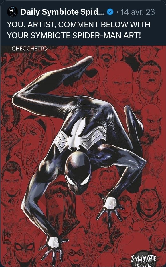 Daily Symbiote Spider-Man tweet media