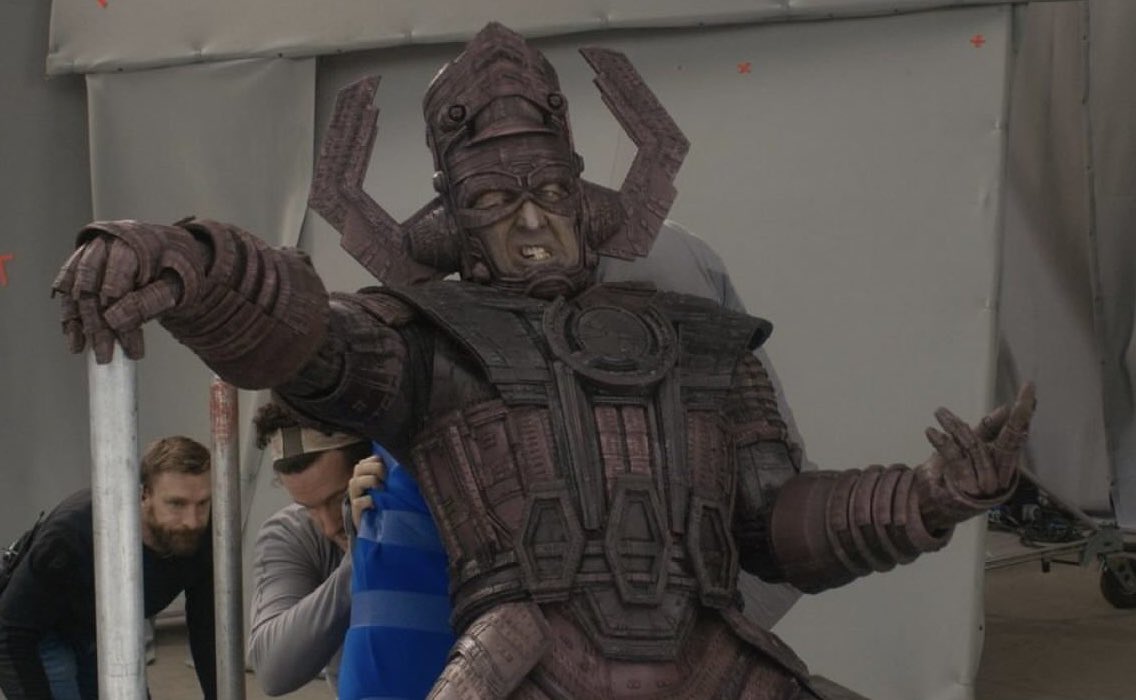 Galactus Ralph Ineson Set New look at Ralph Ineson as Galactus on the set of ‘THE FANTASTIC FOUR ...