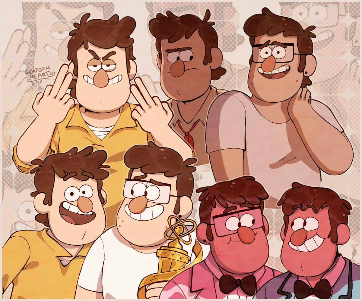 Seafoamheart_'s tweet image. Fanarts I did back on December :P
#gravityfallsau #swapfallsau #stanpines #fordpines