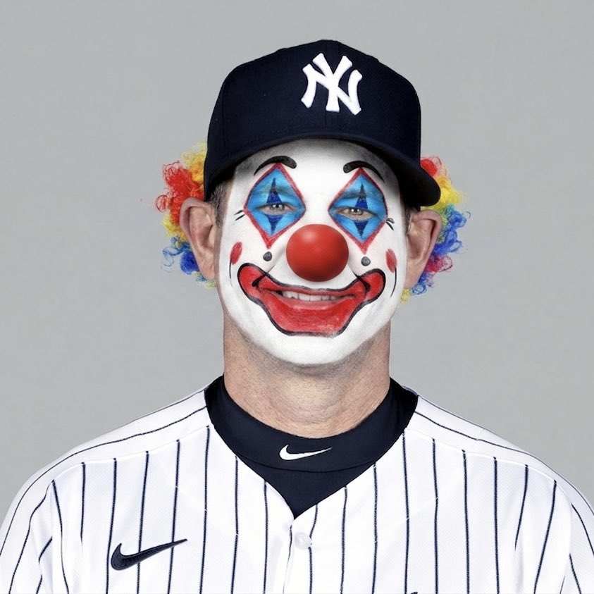 BigRayHernandez's tweet image. 8 seasons folks… Almost a decade of the worst decision maker the @Yankees have had since Stump Merrill! It’s time to let this clown Aaron Boone go! It has been time to let him about four seasons ago! #FireAaronBoone 

#Yankees #YESNetwork #YankeesBaseball