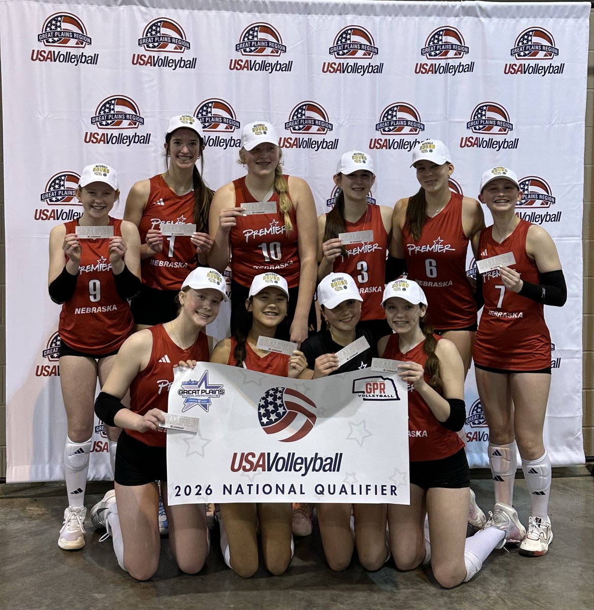 13GoldPremierVB's tweet photo. @Premier_VB 13 Gold EARNED their NATIONAL bid at the @GreatPlainsVB bid tourney! 🥇❤️🏐TRUE team effort! #gopremiervb https://t.co/8tHiUOCHQG