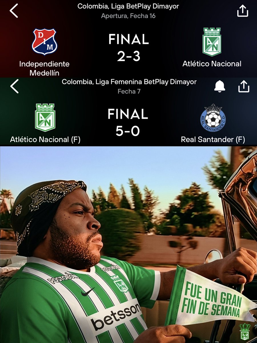 𝐅𝐔𝐄 𝐔𝐍 𝐆𝐑𝐀//𝐍 𝐅𝐈𝐍 𝐃𝐄 𝐒𝐄𝐌𝐀𝐍𝐀 𝐏𝐀𝐑𝐀 𝐋𝐎𝐒 𝐋Í𝐃𝐄𝐑𝐄𝐒 💚