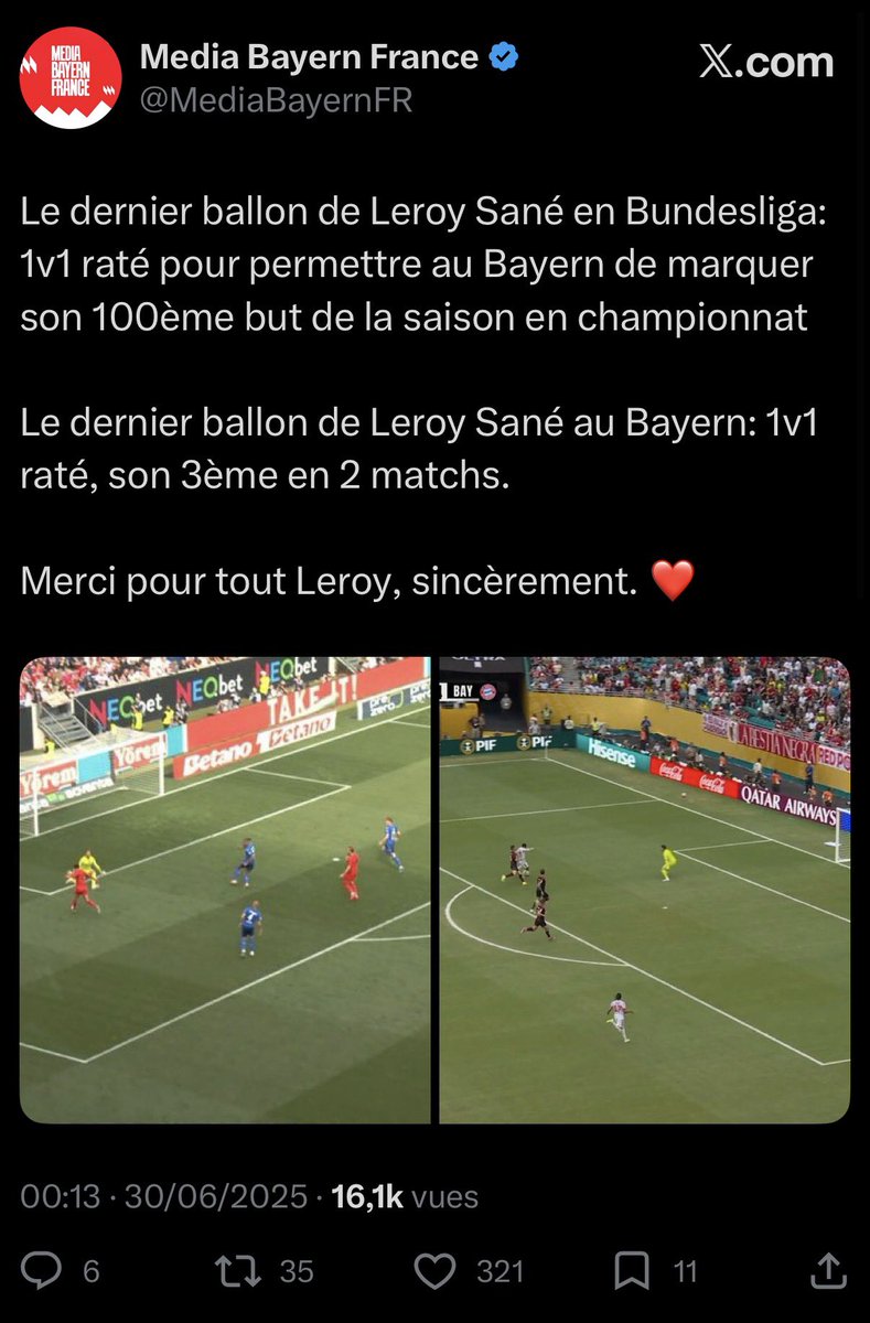 Media Bayern France tweet media