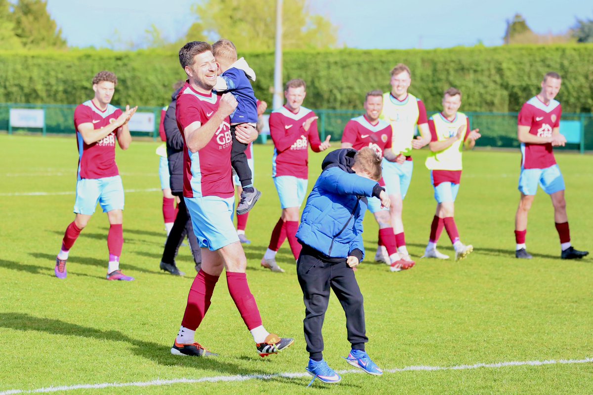 Jayphoto1993's tweet photo. At the final whistle it was all over the season has finished smiles all round it’s been a heck of a season but we go again next season @DeepingRangers https://t.co/gxWSUnukJ5
