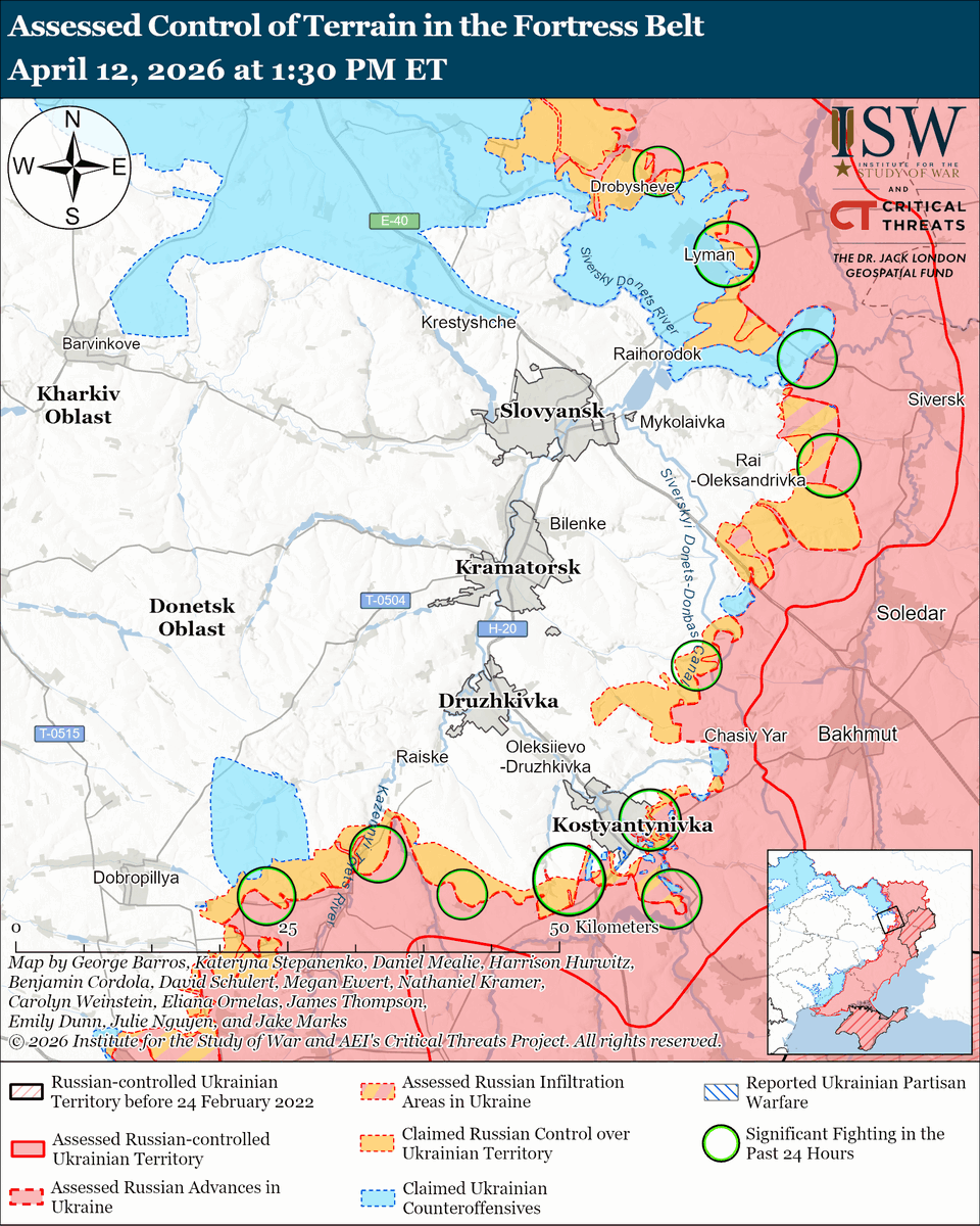 Institute for the Study of War tweet media